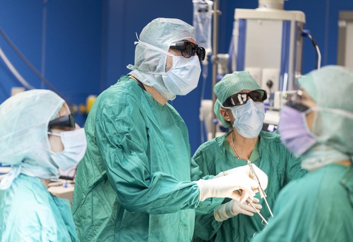 Attività in sala operatoria al Maria Cecilia Hospital di Cotignola